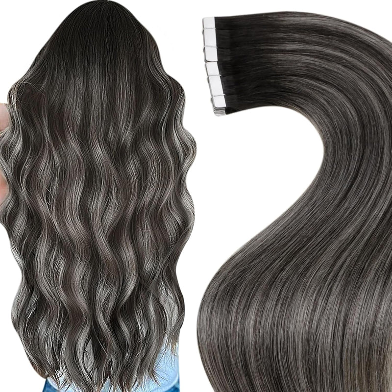 Hetto Echthaar Tape in Extensions Balayage Tape in Extensions Remy Echthaar Tape in Extensions Haarv