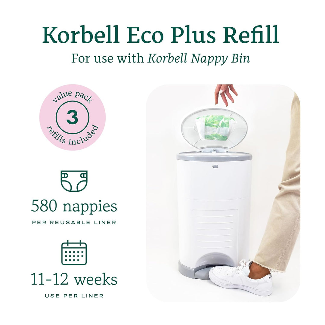 Korbell - Nachfüllpackungen für Windelbehälter Korbell 26 L