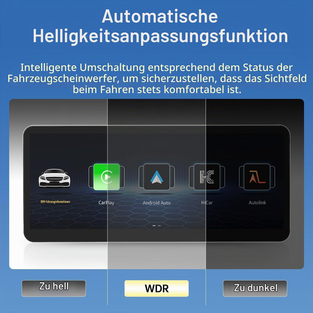 Road Top 12,3 Zoll Autoradio Carplay für Mercedes Benz A/B-Klasse GLA CLA | W176 W246 C117 X117 X156