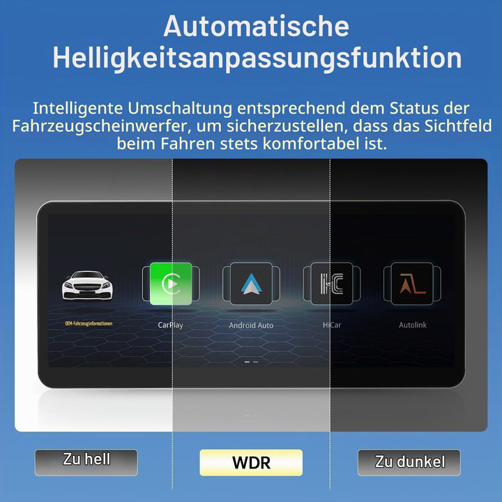 Road Top 12,3 Zoll Autoradio Carplay für Mercedes Benz A/B-Klasse GLA CLA | W176 W246 C117 X117 X156