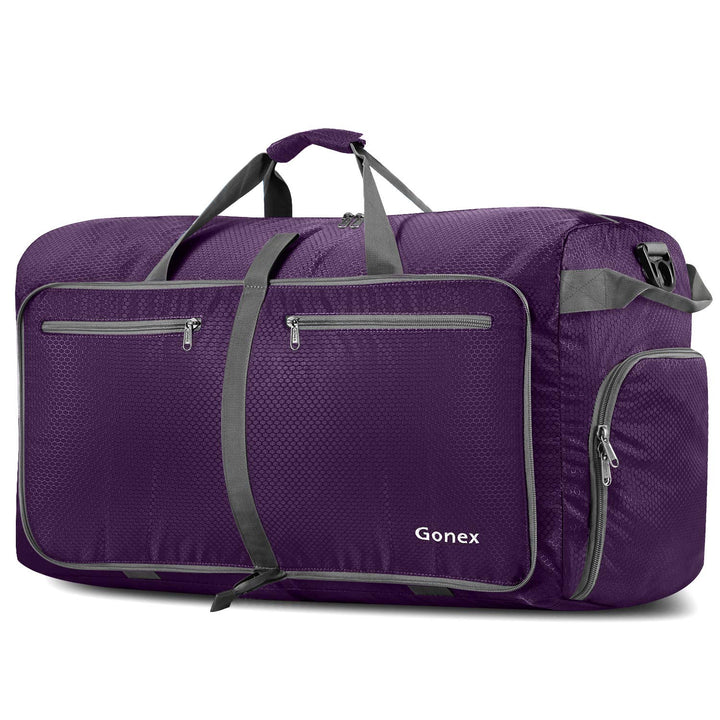 Gonex Faltbares Reisegepäck Leicht 40/60/80/100/150L Grosse Reisetasche Sporttasche für Reise Gym Ur