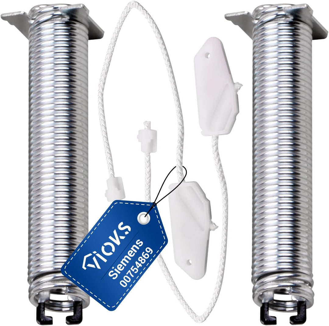 VIOKS Reparaturset Türscharnierfedern Türfedern Satz Ersatz für Siemens 00754869 754869 Scharnier Fe