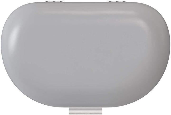 Design-Brotkasten PANEA M - Korpus, Griff und Scharniere aus Metall - hochwertige Qualität - graphit