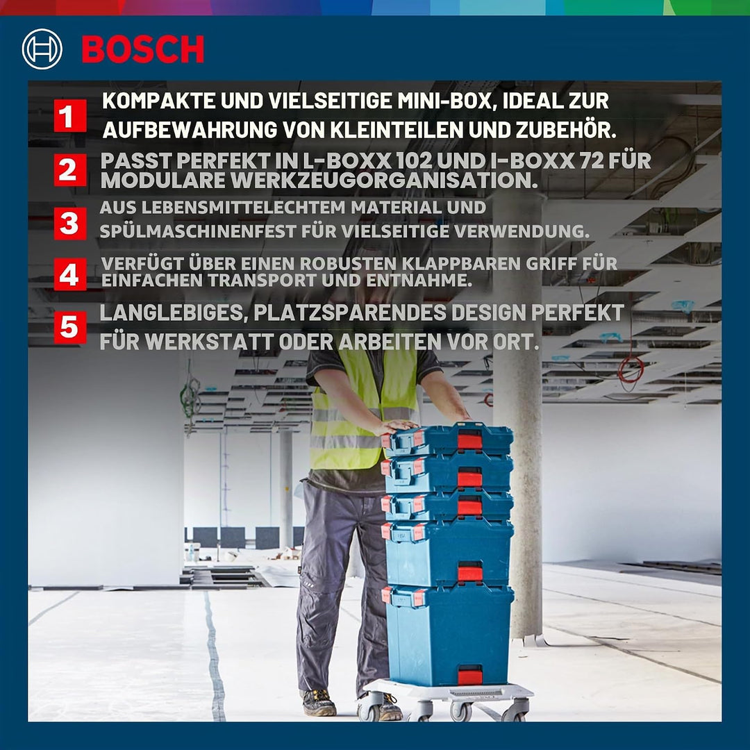 Bosch Professional Handwerkoffersystem L-BOXX Mini (Miniversion der L-BOXX aus dem Bosch Mobility Sy
