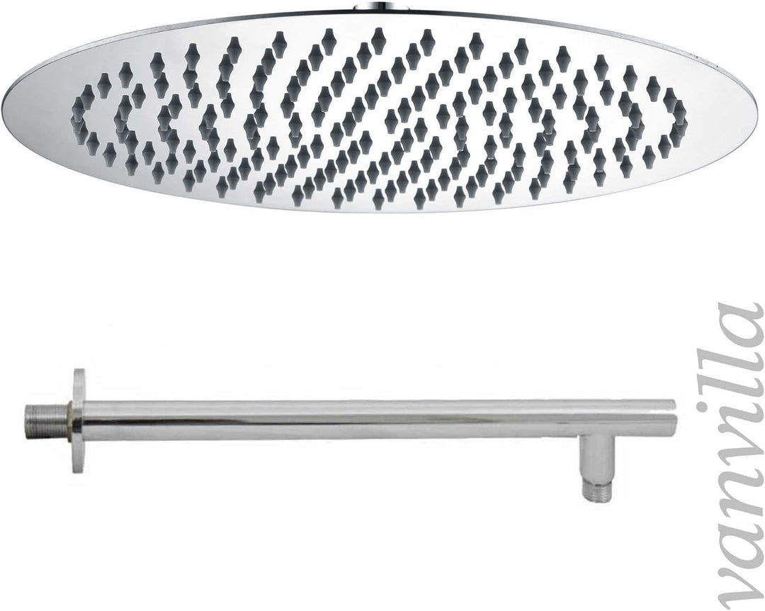 vanvilla Duschsystem mit Unterputz Duscharmatur von Grohe Grohtherm 2-Wege Thermostat und vanvilla R