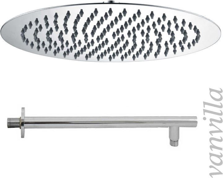 vanvilla Duschsystem mit Unterputz Duscharmatur von Grohe Grohtherm 2-Wege Thermostat und vanvilla R