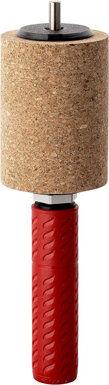 Kork-Bürste | Kork-Roller | Rotor-Kork-Roller | 70 x 97 mm | Korkrolle für den Skiservice | Standard