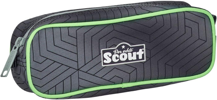 Scout Alpha Schulranzen Set 4-TLG. Superflash Black Spider