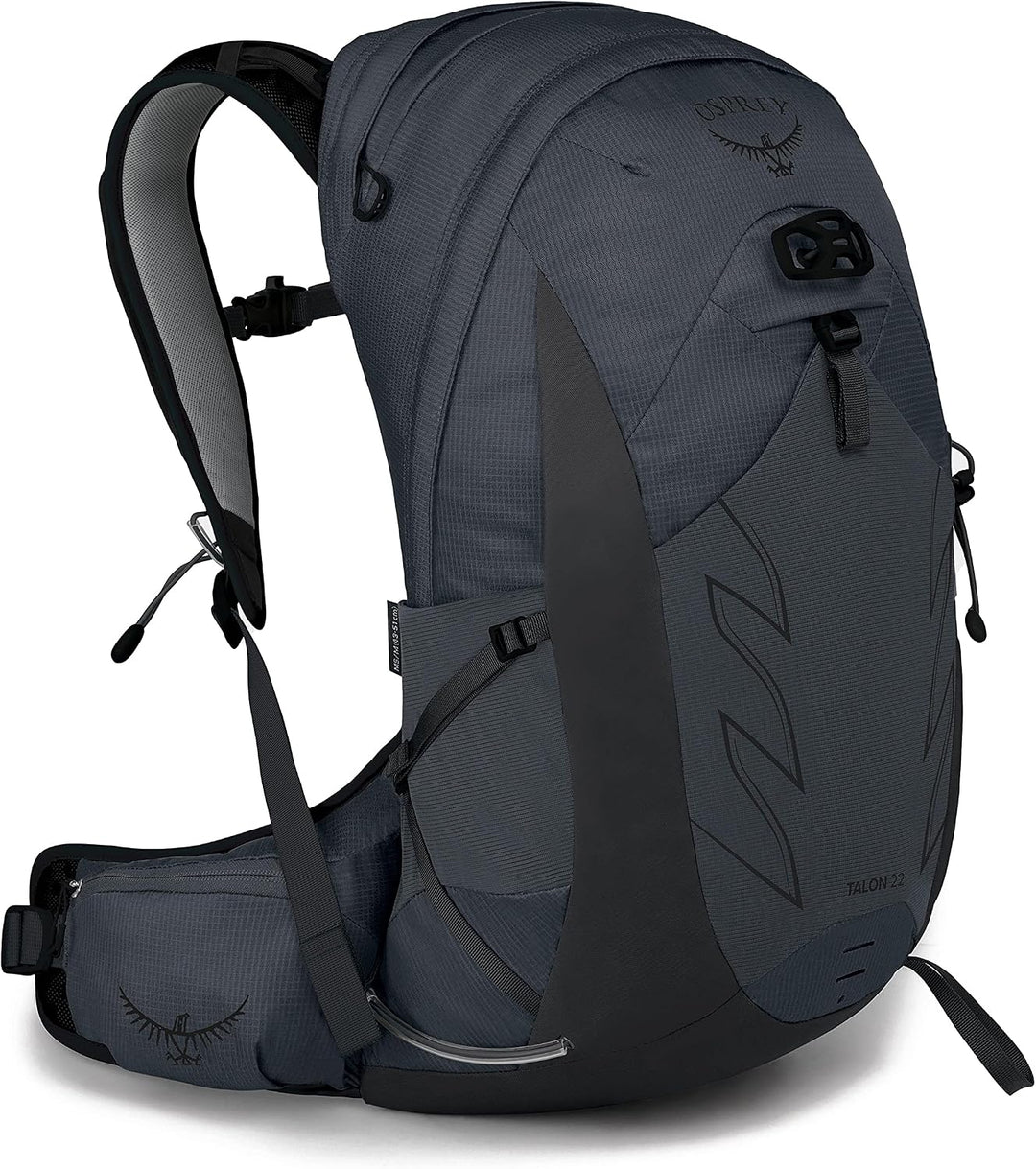 Osprey Talon 22 Wanderrucksack für Männer S-M Eclipse Grey Single, S-M Eclipse Grey Single