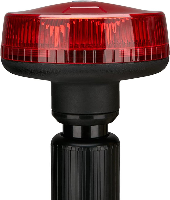 Raptors LED Technik Snake Stableuchte - Motorrad Krad (Rot), Rot