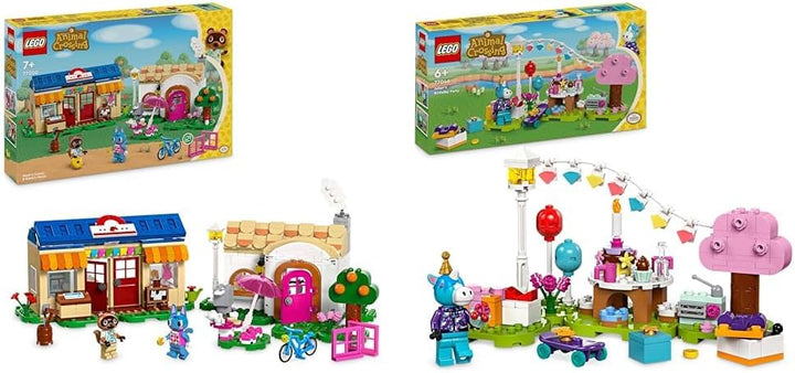 LEGO Animal Crossing Nooks Laden und Sophies Haus Set, kreatives Spielzeug & Animal Crossing Jimmys