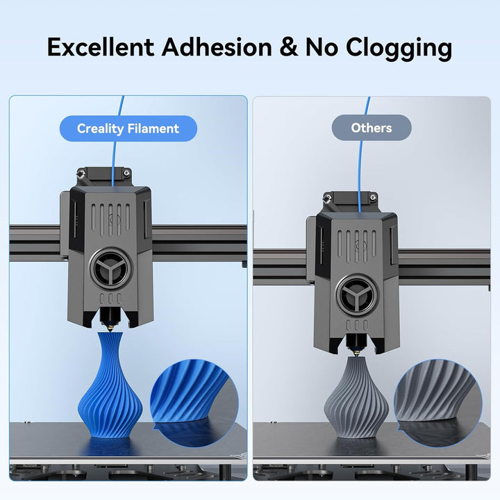 Creality Ender PLA Filament, 1,75mm PLA 3D Drucker Filament, Massgenauigkeit +/- 0.03mm, passend für