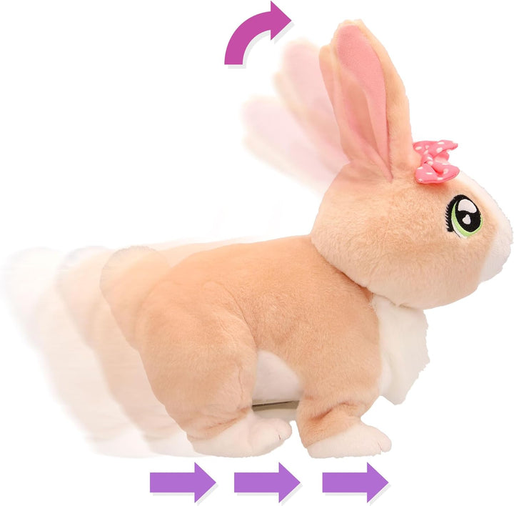 Club Petz Betsy, Mein kleines Kaninchen, Interaktives Plüschkaninchen, das hüpft, Seine Ohren bewegt