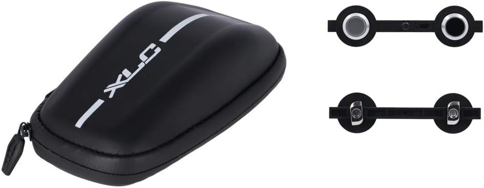 MASE Sports Fahrrad MRS Railbag Set MR-S07 inkl. FidLock Base& railadapter Gr. S Schwarz