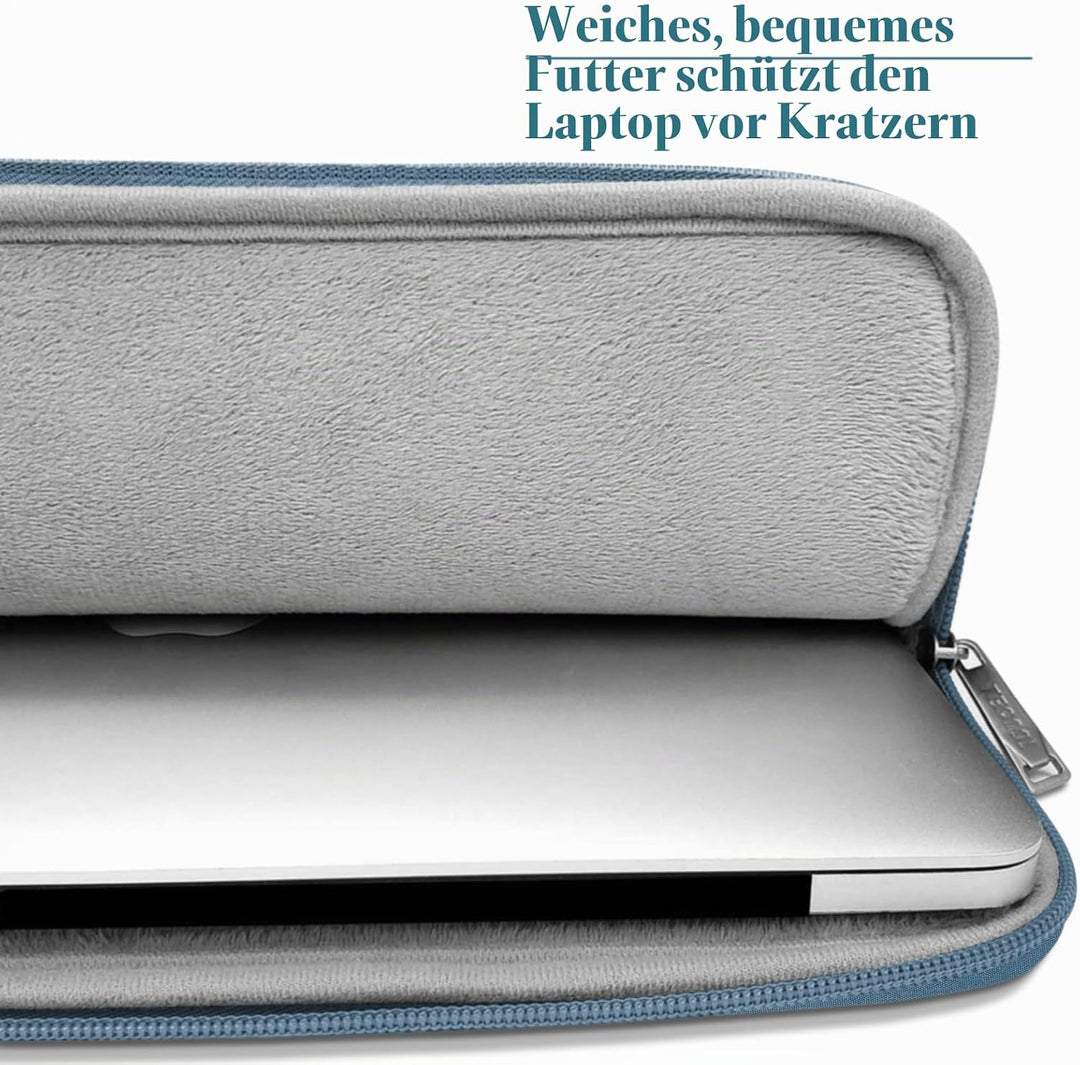 TECOOL Laptoptasche 15,6 Zoll Laptop Hülle, wasserdichte Notebooktasche Schutzhülle Notebook Sleeve