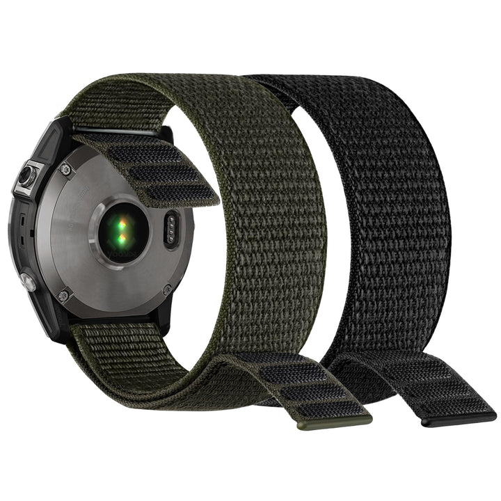 YOOSIDE 22mm Loop Nylon Armband für Garmin EPIX Pro 47mm / Fenix 6 / Fenix 5 / Fenix 7, Ultraleichte