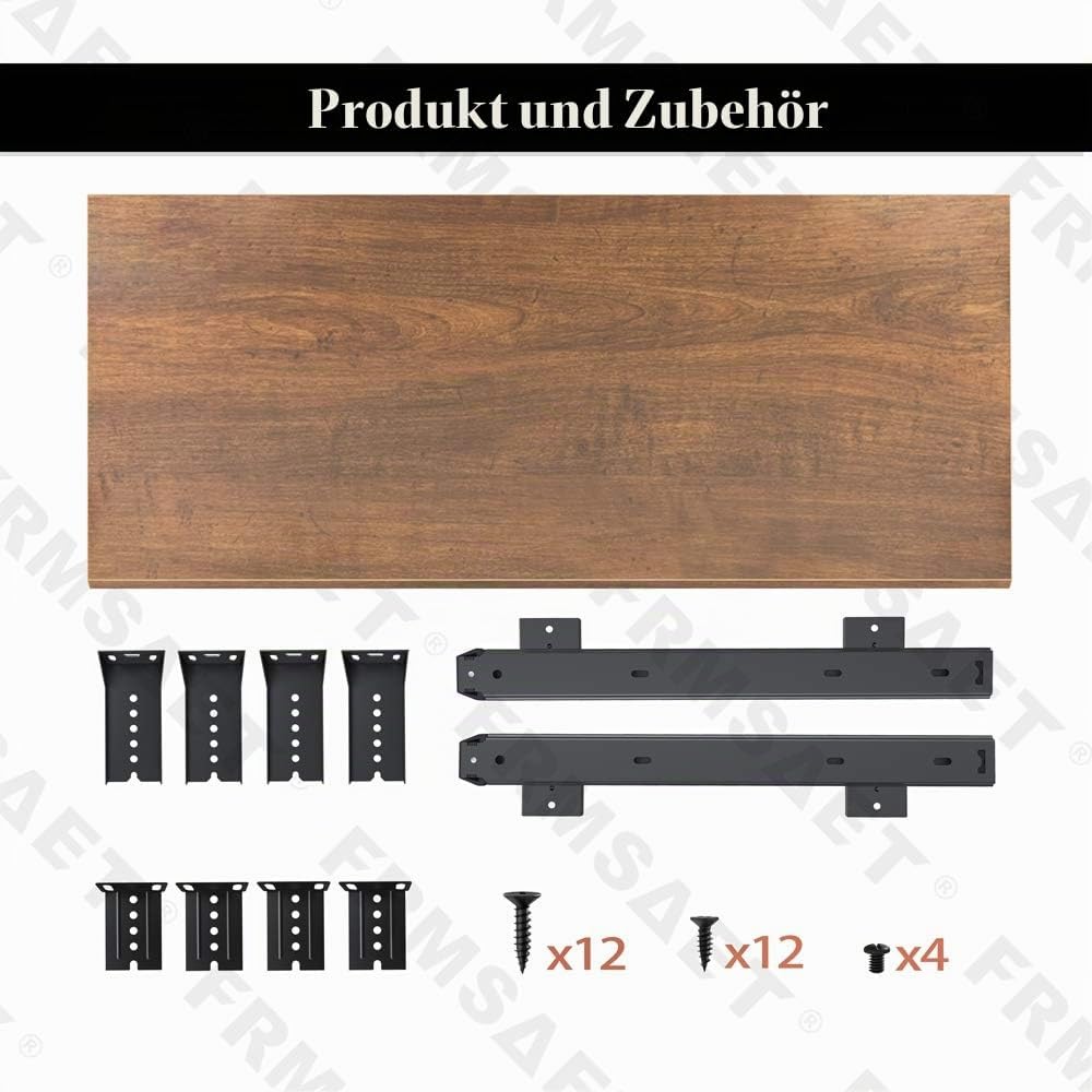 FRMSAET Möbelzubehör Büroproduktanzüge Hardware 53 cm / 60 cm / 76 cm Tastatur Schubladenfach Holzha