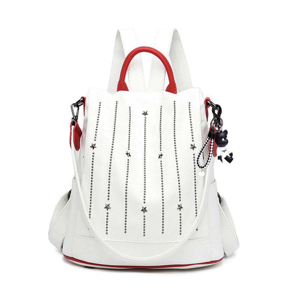 BUKESIYI Damen Tasche Rucksack Handtasche Frauen backpack Klein Anti Diebstahl Schulrucksack Laptop