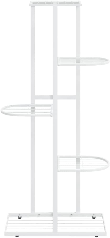 Makastle 5-Etagen Pflanzenständer Metall Blumenständer Pflanzenregal, Blumentreppe, Blumenregal Pfla