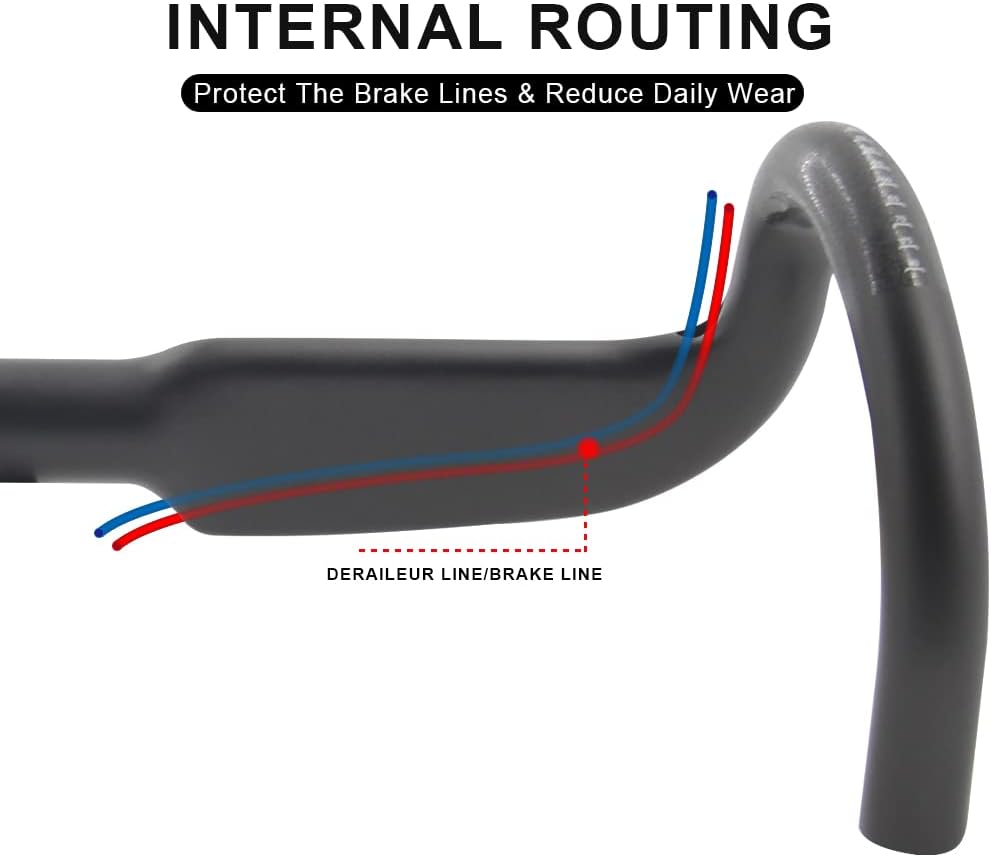 RXL SL rennrad lenker fahrrad schwarz rennrad carbon lenker drop lenker drop bar carbon 31.8 * 440mm