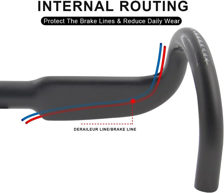 RXL SL rennrad lenker fahrrad schwarz rennrad carbon lenker drop lenker drop bar carbon 31.8 * 440mm