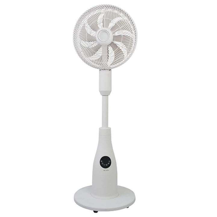 Be Cool Premium Sprühnebel Standventilator mit Fernbedienung | 80W | 2L Wassertank | 1500 m³/h | Osz