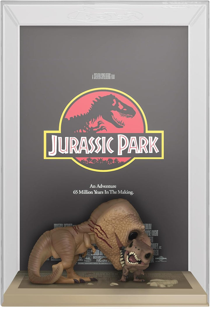 Funko Pop! Movie Poster: Jurassic Park - Tyrannosaurus - Vinyl-Sammelfigur - Geschenkidee - Offiziel