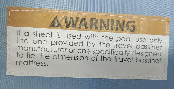 beberoad Baby Reisebett - Stubenwagen - Leicht - Portable Reisebettzelt für Babys- Zweipunkt-Sicherh