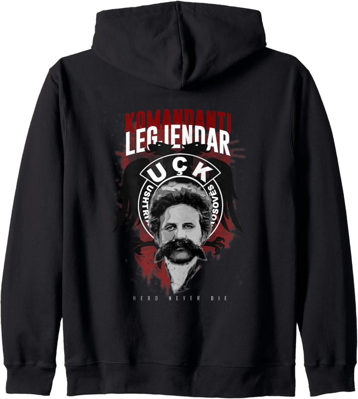 Liria ka emer Uçk Adem Jashari Kapuzenjacke