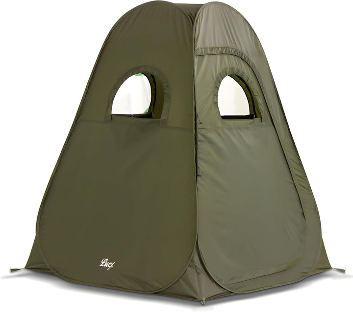Lucx Pop-Up Angelzelt &amp; Jagdzelt - Sekundenzelt für 1-2 Personen, wasserdicht (5.000 mm), 200x150x15