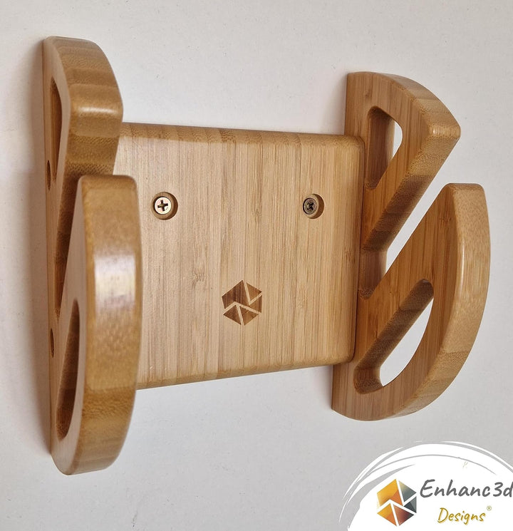 Skate-Wandhalterung aus Bambusholz, modernes und Robustes Design, Skate-Wandaufhänger, Longboard-Wan