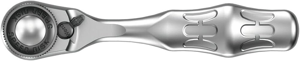 Wera 8008 A Zyklop Mini 3 Knarre mit 1/4"-Antrieb, 1/4" x 87 mm