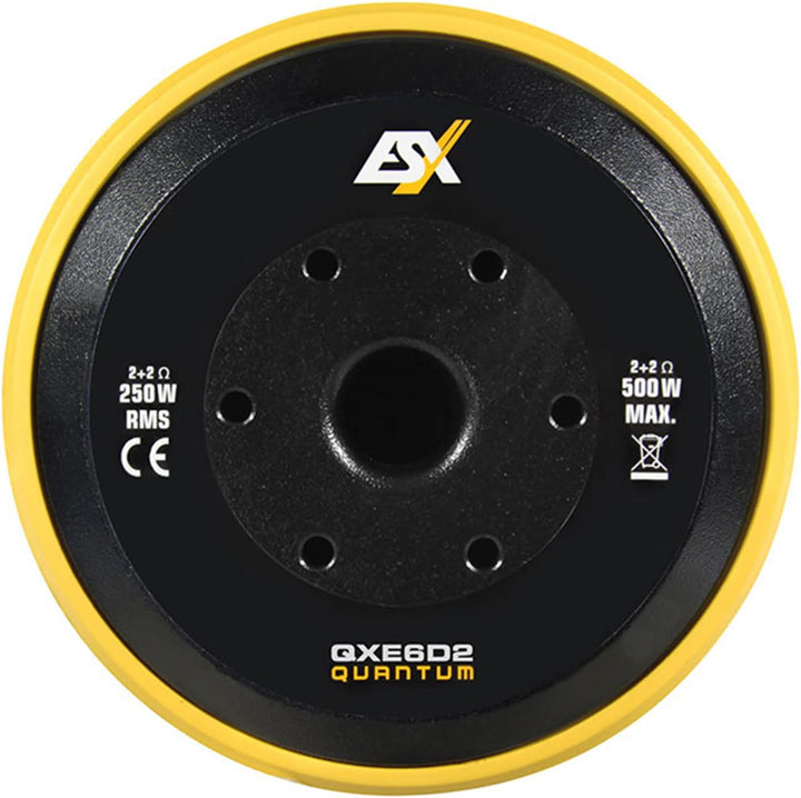 ESX QXE6D2 16,5 cm (6.5”) Compact Subwoofer 250/500 Watt RMS/max