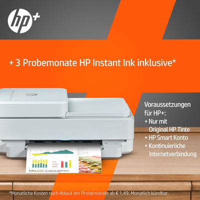 HP ENVY 6430e, Multifunktionsdrucker, 3 Monate gratis drucken mit HP Instant Ink inklusive, Drucken,