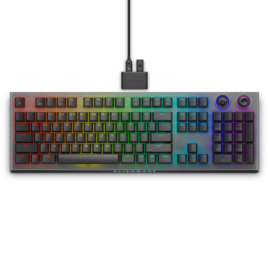 Alienware Tri-Mode kabellose Gaming Tastatur - AW920K (Dark Side of The Moon)