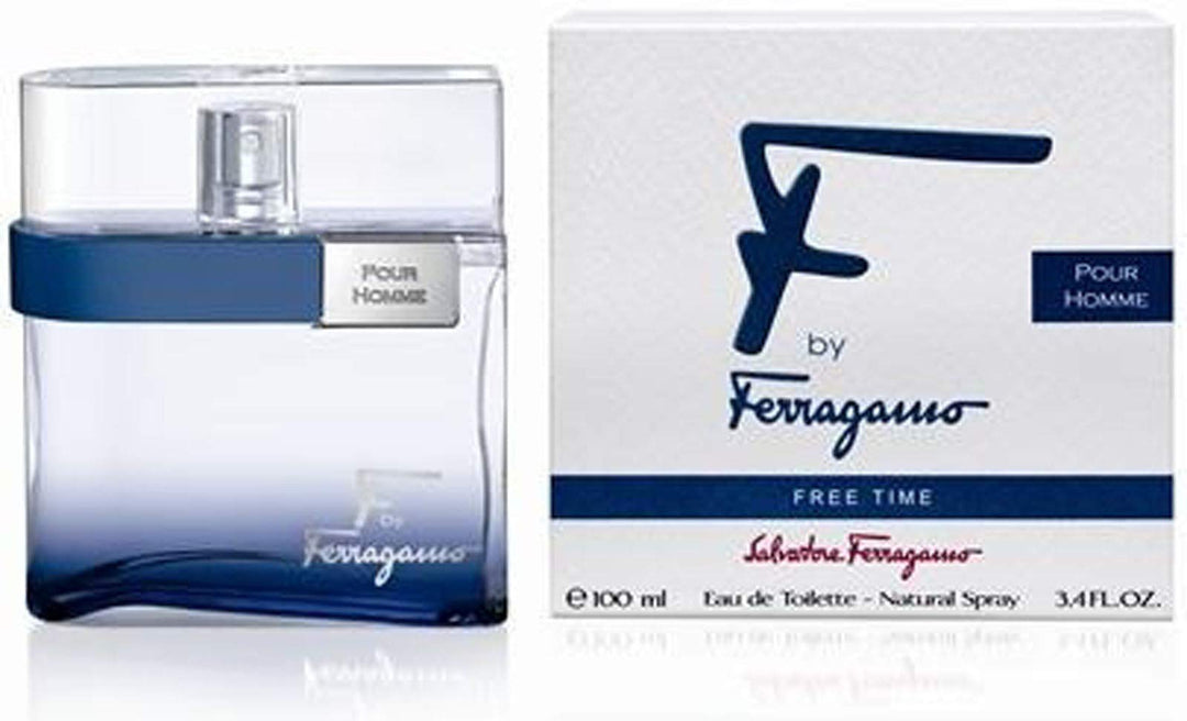 Ferragamo F Free Time Pour Homme Salvatore Edt. Eau de Toilette Spray 100ml Fruchtig 1, Fruchtig 1