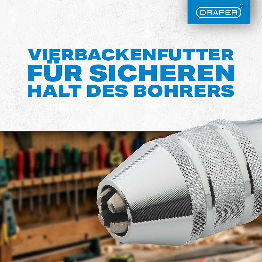 Draper 13840 Bohrwinde 4-Backen