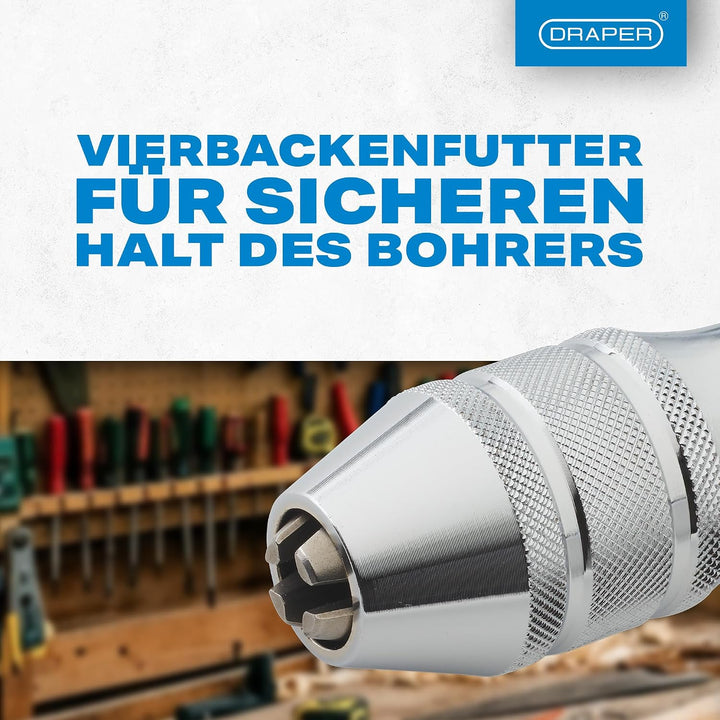 Draper 13840 Bohrwinde 4-Backen