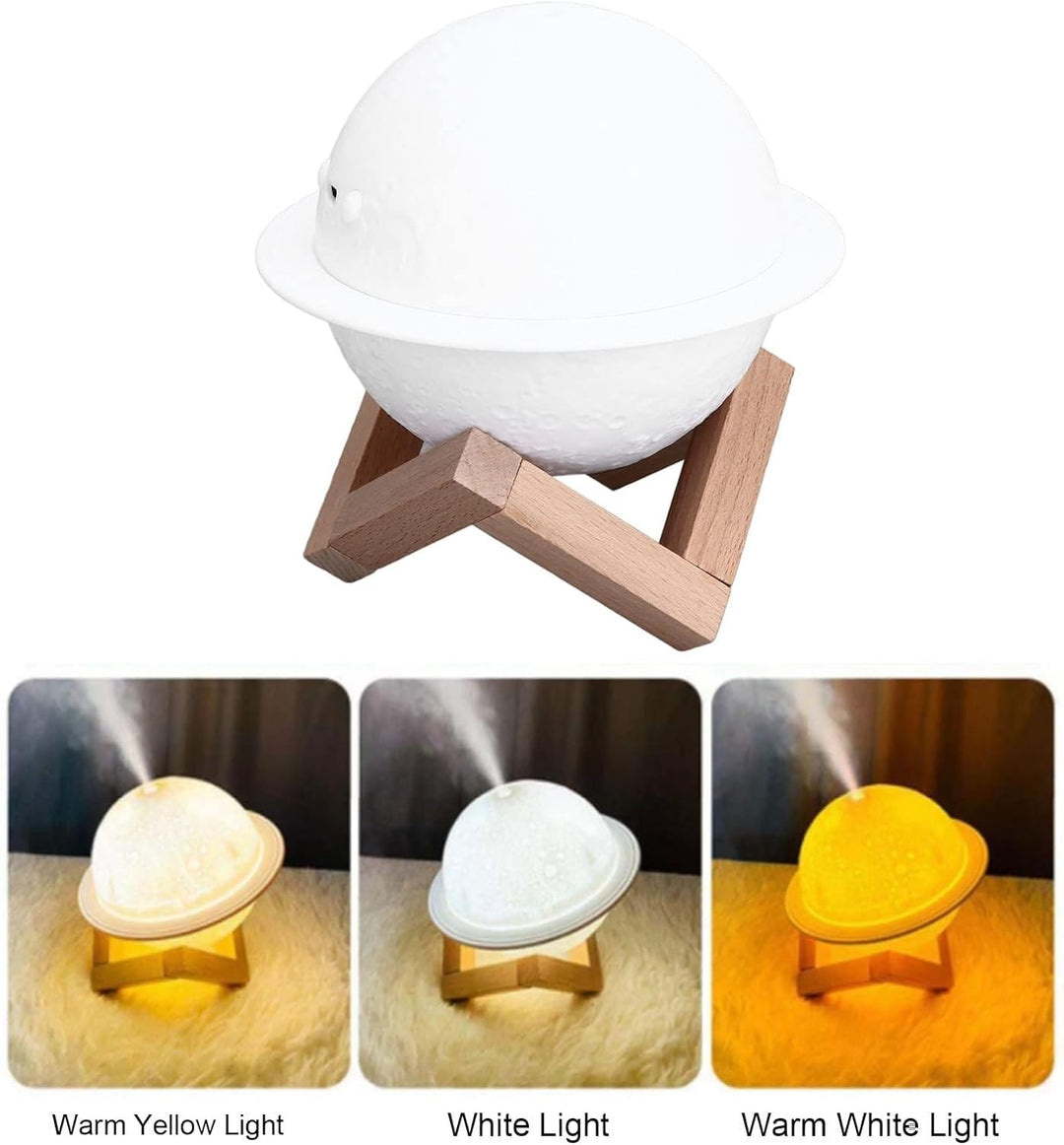 Marhynchus LED Moon Lampe Luftbefeuchter 3d Mondlicht Luftbefeuchter 2 in 1 Aromatherapie Diffusor m