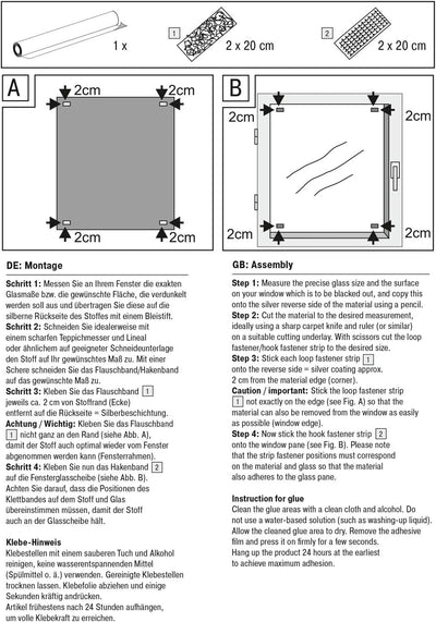 GARDINIA Thermo-Sonnenschutz für Dachfenster, Flexibler Sonnenschutz für Auto, Fenster und mehr, Hit