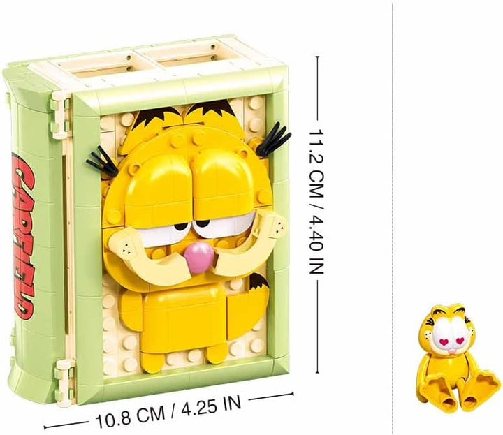 Sluban Garfield Bauspiel, 230-teilig, Nickelodeon, Modell M38-P8052A, für Kinder von 6-12 Jahren, Ro