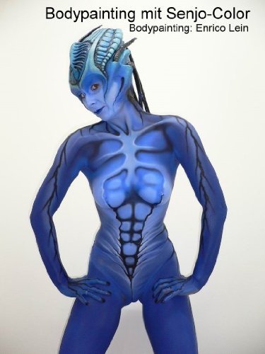 Senjo Color Basic Bodypainting Farben I Kosmetische Körperfarbe wasserlöslich | Liquid für Airbrush