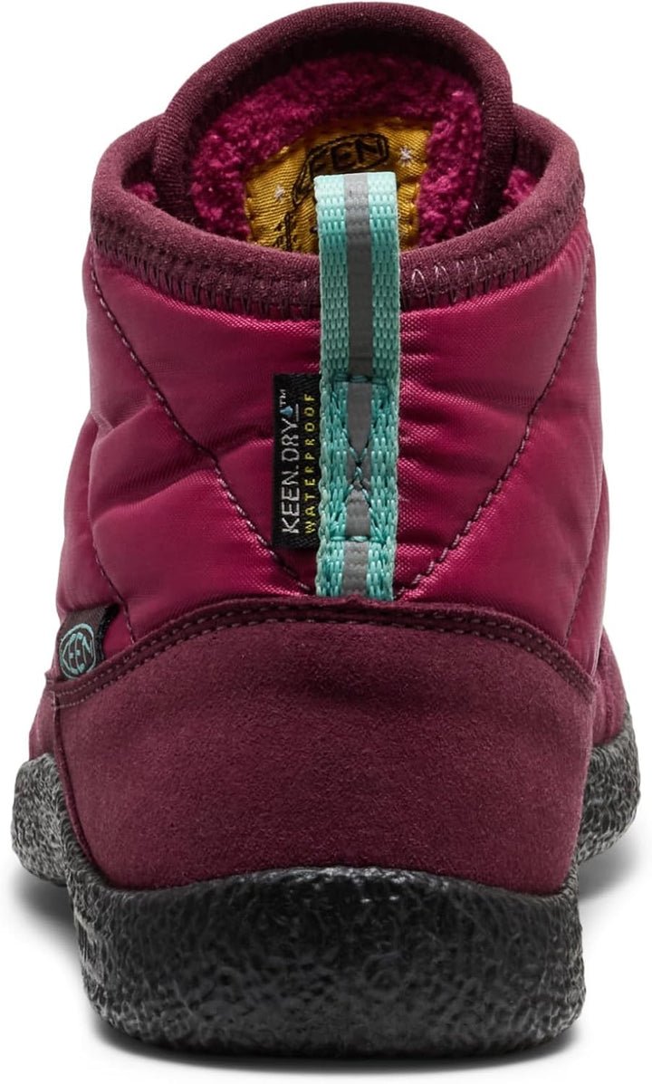 KEEN Unisex Kinder Howser 2 Waterproof Bottes Chukka 24 EU Beaujolais Pool Blue, 24 EU Beaujolais Po