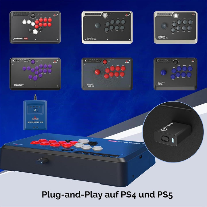 MAYFLASH MagicBoots-S5 FPS Adapter Arcade Joystick Converter für F300, F300 Elite, F500, F500 Elite,