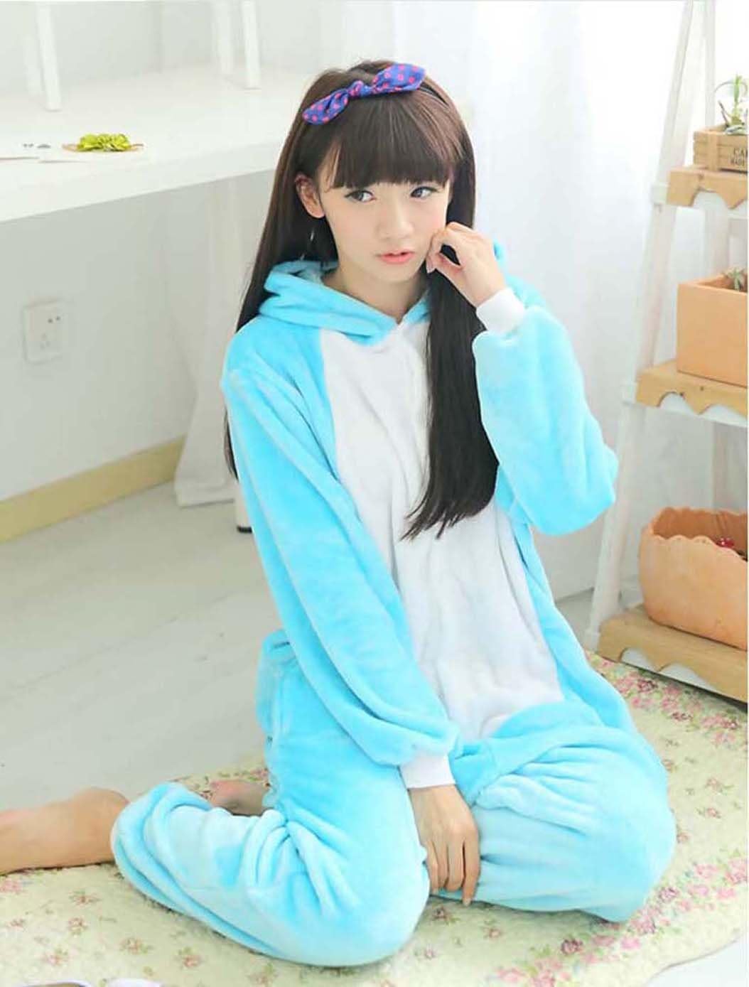 Pyjamas Bekleidung Animal Erwachsene Unisex Schlafanzüge Karneval Onesies Cosplay Jumpsuits Anime Ca