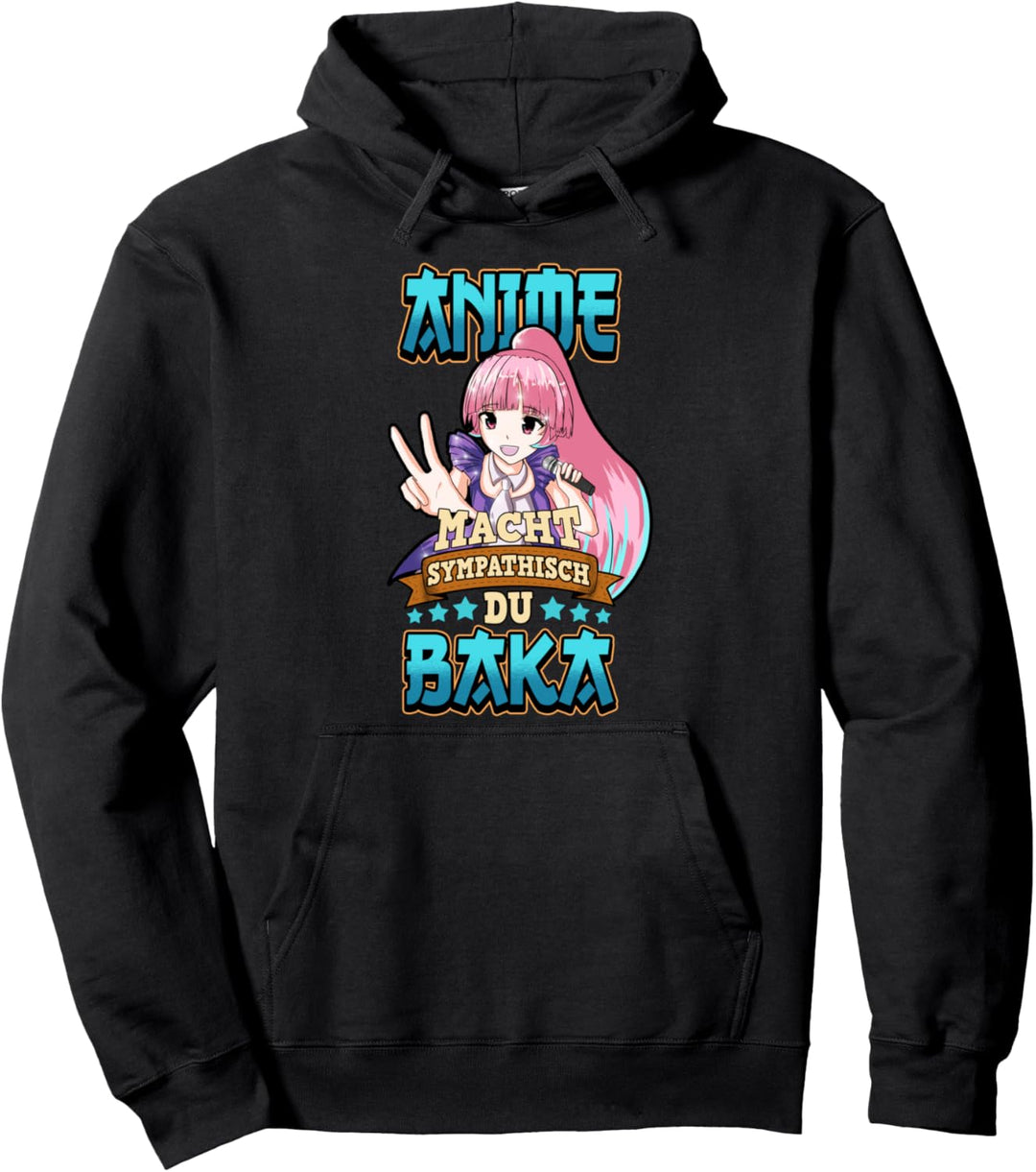 Anime macht sympathisch du Baka Otaku Manga Kawaii Girl Pullover Hoodie