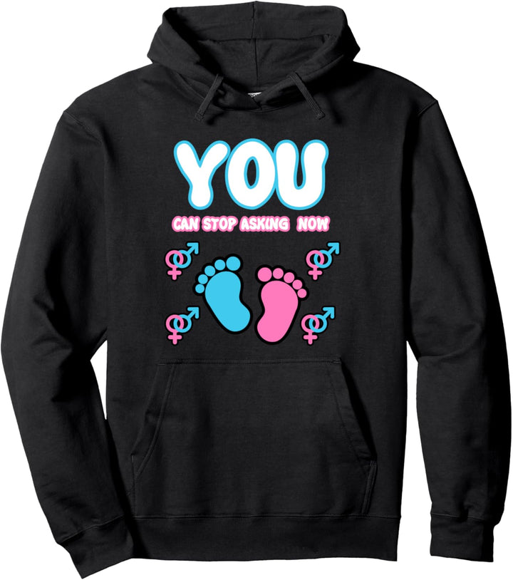 Stop Asking Cute Baby Newborn Schwangerschaft Pullover Hoodie
