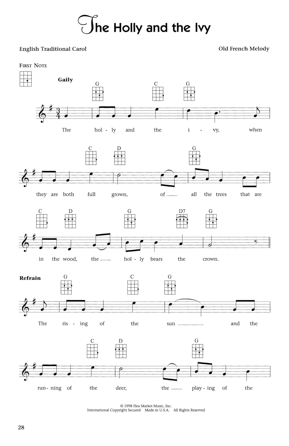 Jumpin' Jim's Ukulele Christmas: Ukulele Solo, Taschenbuch