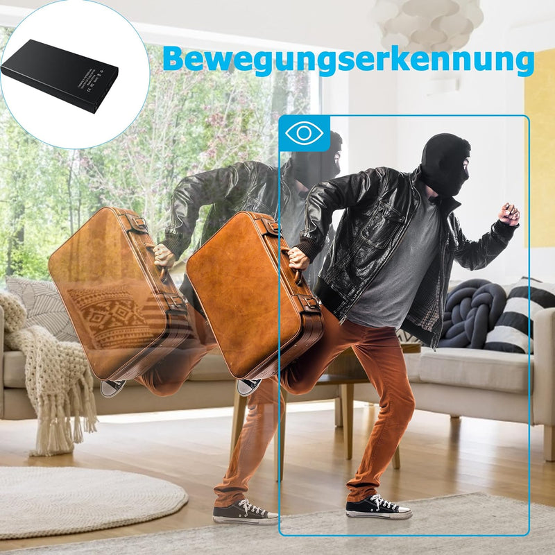 Überwachungskamera, KAMREA HD 1080P 10000 mAh Powerbank Kamera Versteckte Kamera Mini Nanny Cam für