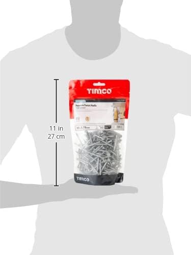 TIMco GST40B 1 kg Schrankband Quatratischer Twist Nagel